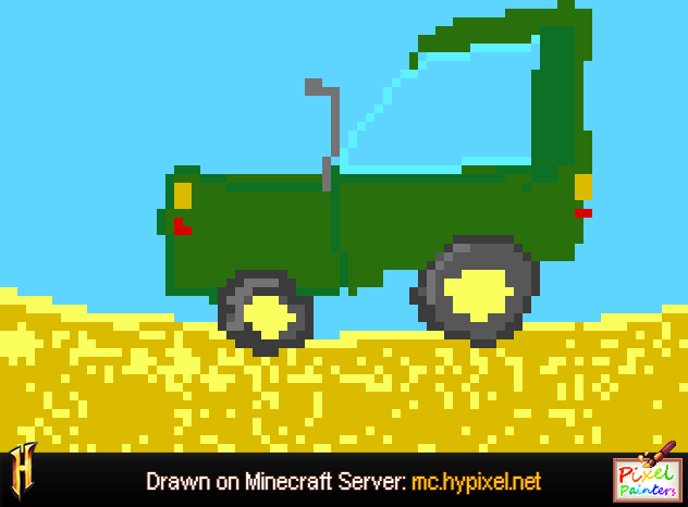 Benjakaster's Pixel Painter Drawing | Hypixel Forums