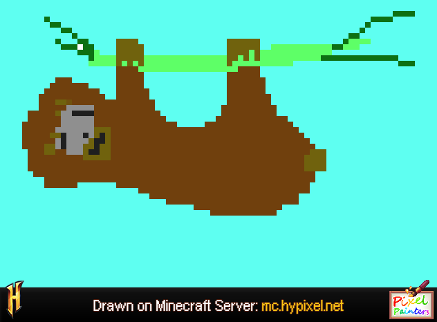xCrypto2cash's Pixel Painter Drawing | Hypixel Forums